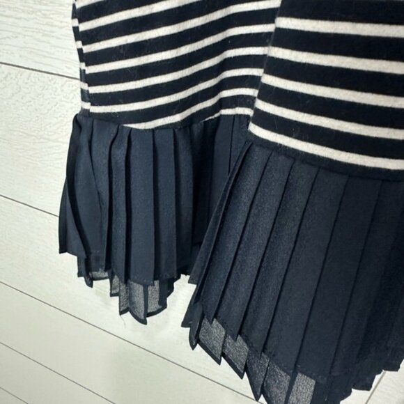 J Crew Navy/White Stripe Top Size Large - Picture 6 of 7
